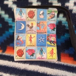 Small cross body loteria bag